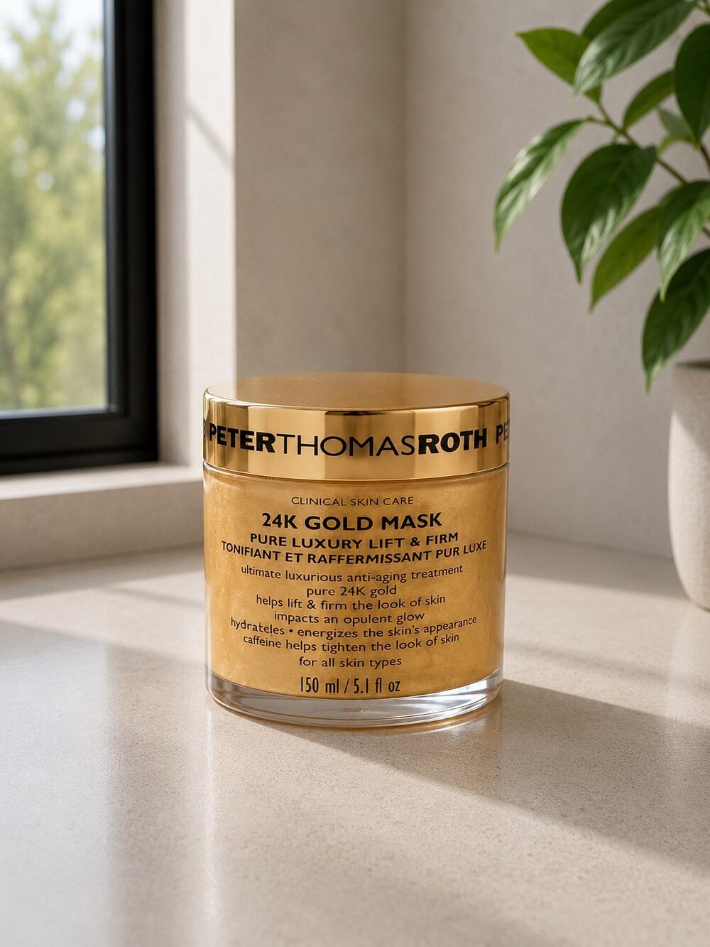$85 Peter Thomas Roth 24K Gold Mask Pure Luxury Lift & Firm 150ml Full Size New